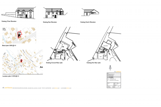 PA18 04517-EXISTING ELEVATIONS AND FLOOR PLANS LOCATION AND BLOCK 1 -3792452 PA18 04517-EXISTING ELEVATIONS AND FLOOR PLANS LOCATION AND BLOCK 1 -3792452